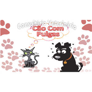 Consultório Veterinário Cão com Pulgas
